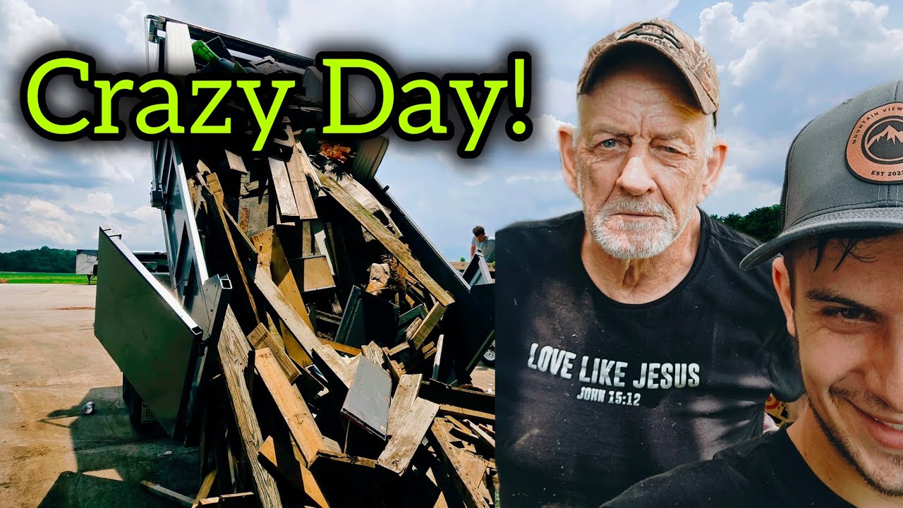 Day In The Junk Removal Business! | Gramps Made My Day!
