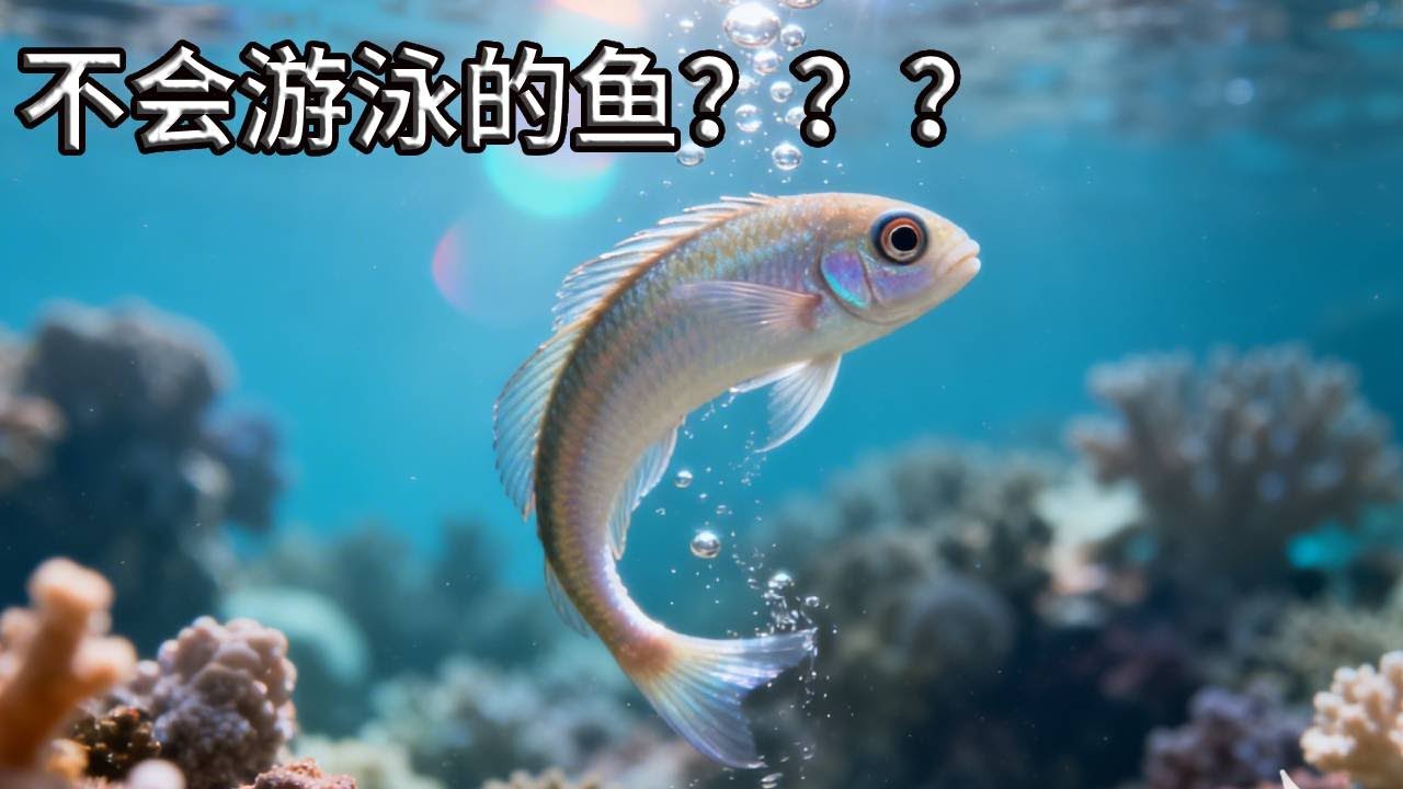 作为一条鱼竟然不会游泳？全靠跳来行动，真是海洋之大无奇不有！！！【奇奇de海洋】