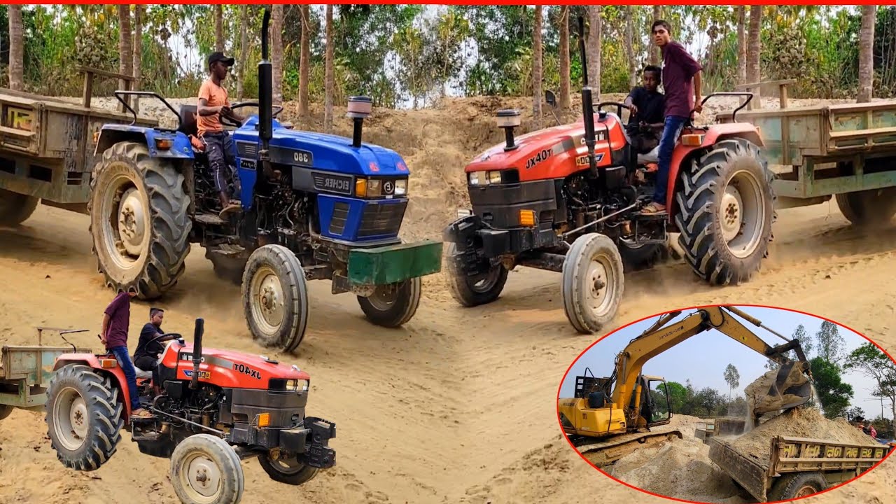 “All My Tractors Came to the Field Together, Took Load with a Machine and Went Down with the Load.”