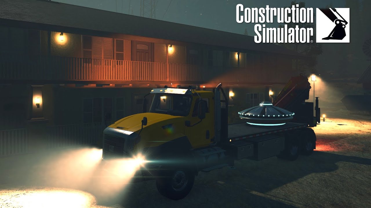 Is it a UFO?! / Czy to UFO?! - Construction Simulator | #4