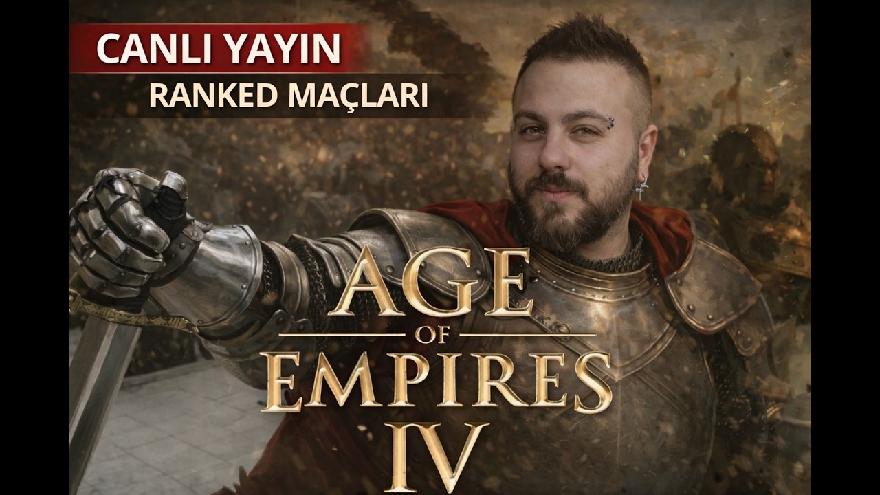 FRANSA ATLISIYLA ZAFERE KOŞALIM!! / takımlı ranked maçları #ageofempires4