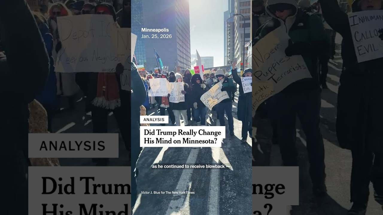 Did Trump Really Change His Mind on Minnesota?