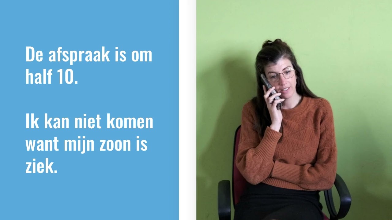 Een afspraak annuleren en een nieuwe afspraak maken.