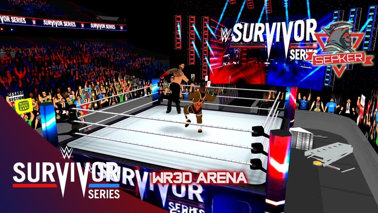 WWE SURVIVOR SERIES 2021 WR3D ARENA BY SEPKER | WR3D REALISTIC ARENA