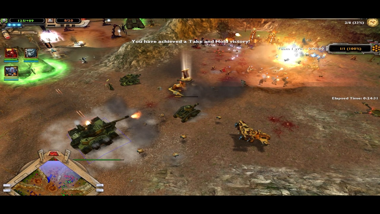 Dow Soulstorm 2026 3v3 Tau Gameplay Tier 4 battle. Tau, De, IG, vs E, Nec, Ork. Commentary.