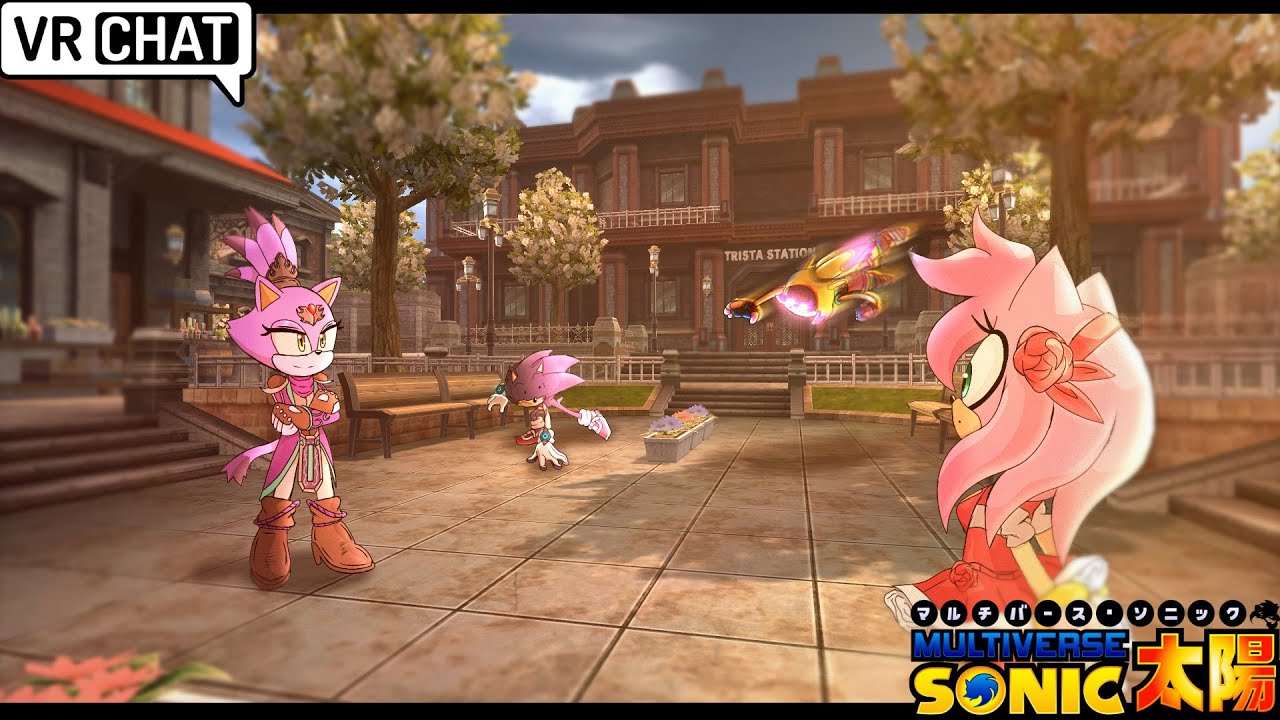 Multiverse Sonic Introduces Agape Amy To Blaze [VRChat]