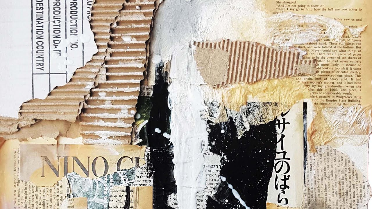 Wabi Sabi - mixed media at work