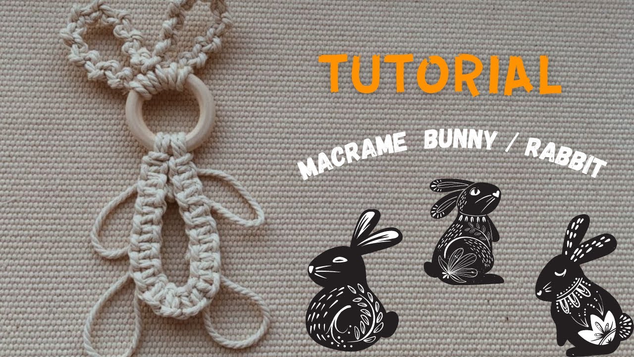 DIY Macrame Bunny