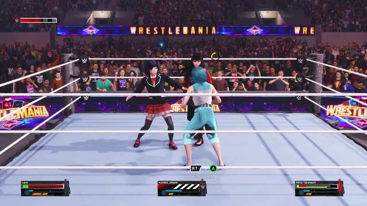 Lana VS Rikka Takanashi | WWE 2K25 | Pokémon Sun and Moon VS Love, Chunibyo & Other Delusions!