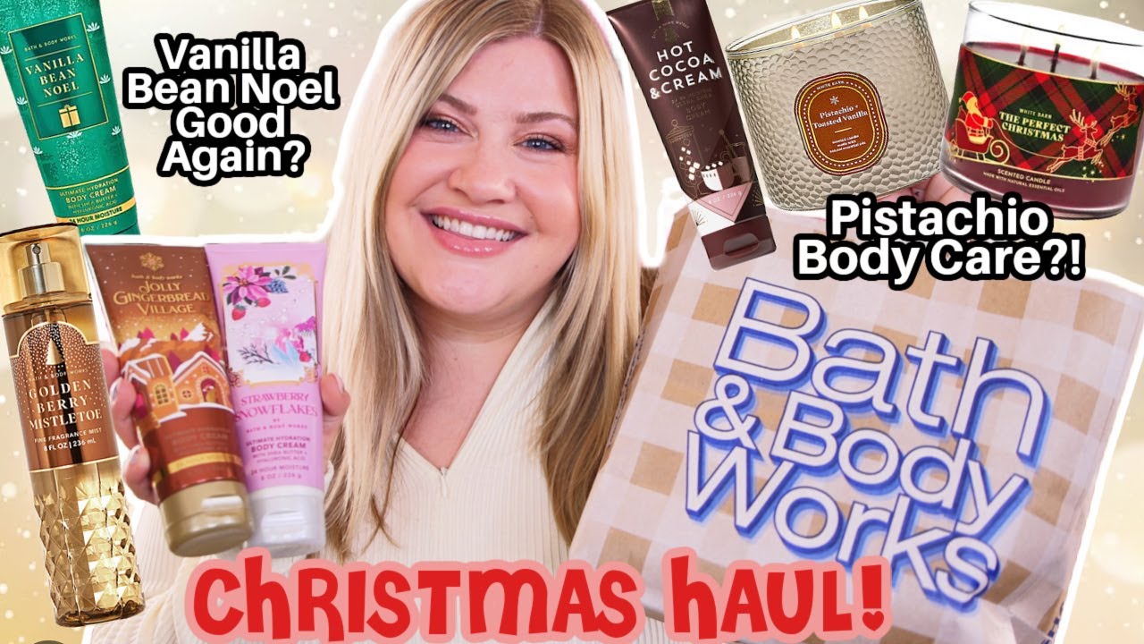 Bath & Body Works Holiday Haul! + New Body Care Sneak Peeks!