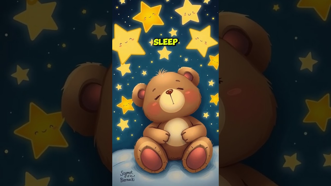 🧸 Bedtime for Teddy | Relaxing Sleep Song for Kids | Giggle Notes Ruby 🌙