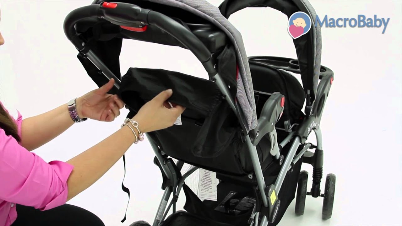 MacroBaby Store - Baby Trend Sit N Stand Double Stroller