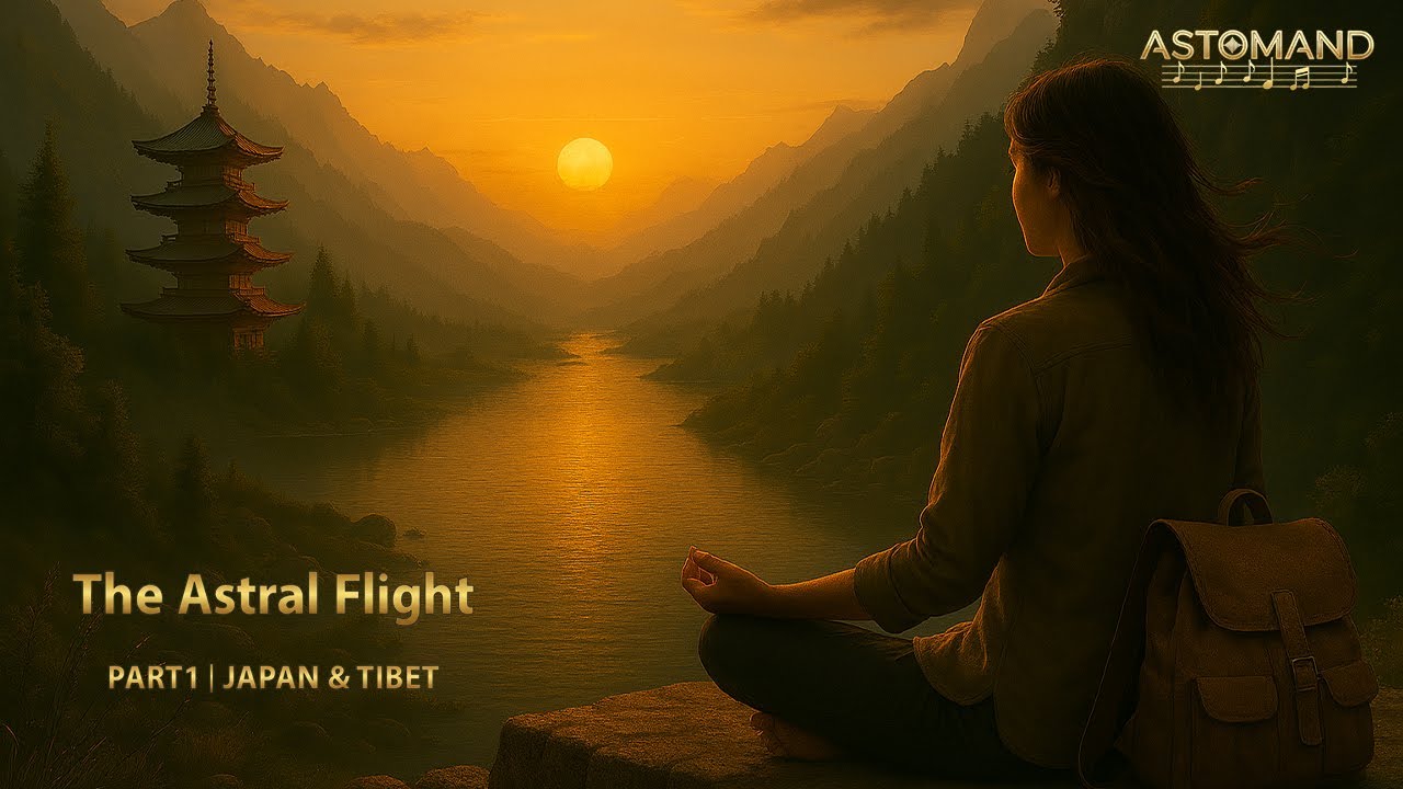 The Astral Flight | Part 1: Japan & Tibet (World Meditation Music)