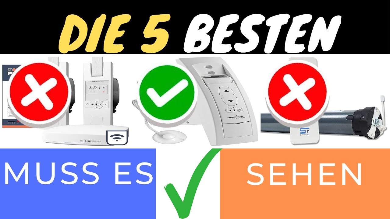 DIE 3 BESTEN ELEKTRISCHEN ROLLLADEN NACHRÜST-SETS 2025! 🔌🏠 KOMFORT & SICHERHEIT FÜR DEIN ZUHAUSE!