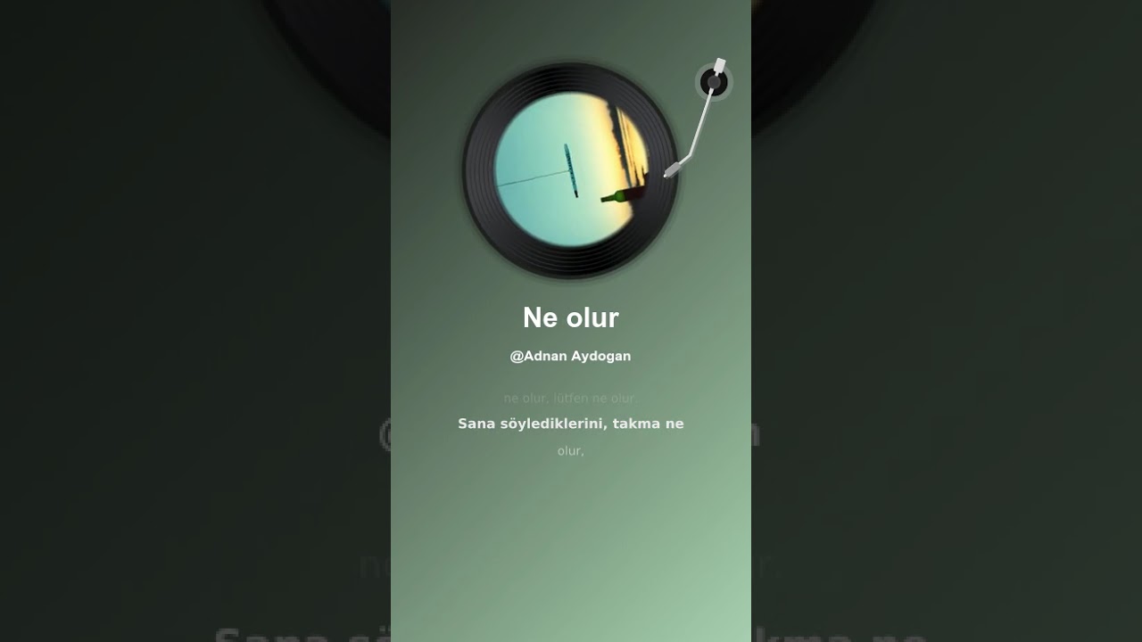 Ne olur 