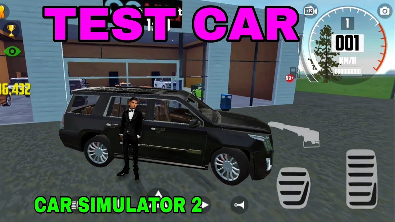 Car simulator 2 New Update - crow car test | Android Gameplay