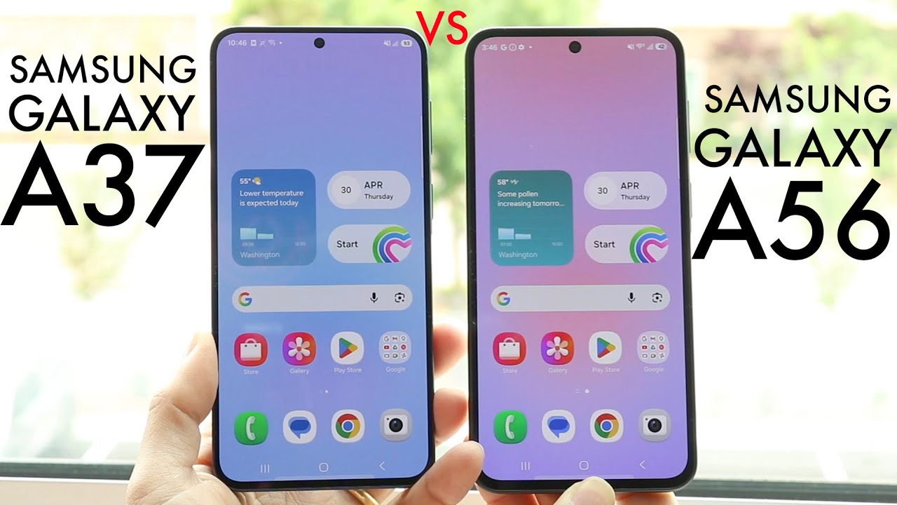 Samsung Galaxy A37 против Samsung Galaxy A56! (Сравнение) (Обзор)