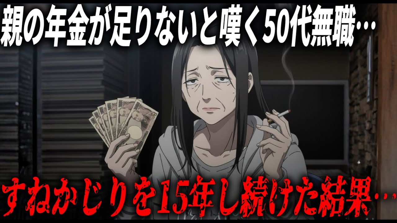 【8050問題の自業自得】「親の年金少なすぎ」と嘆く15年間無職の50代女性…彼女に待っていた地獄の結末とは？