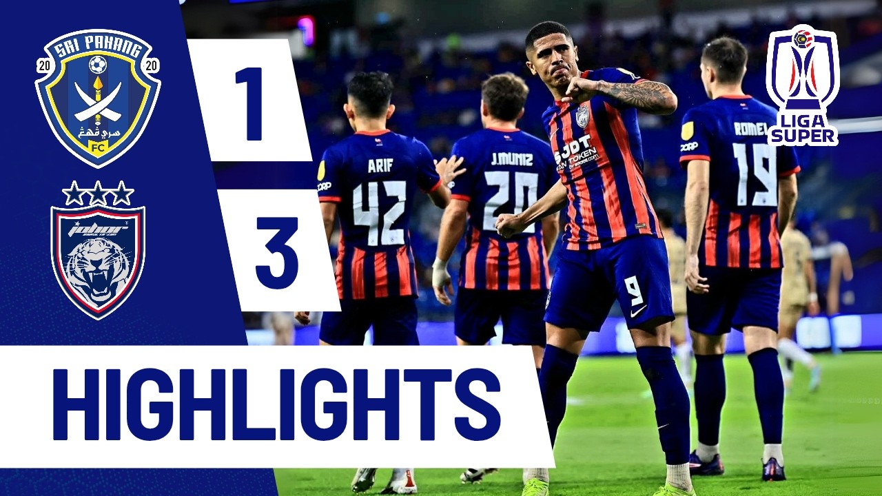 [4K] SRI PAHANG FC VS JOHOR DARUL TA'ZIM |EXTENDED HIGHLIGHT | LIGA SUPER 24/25