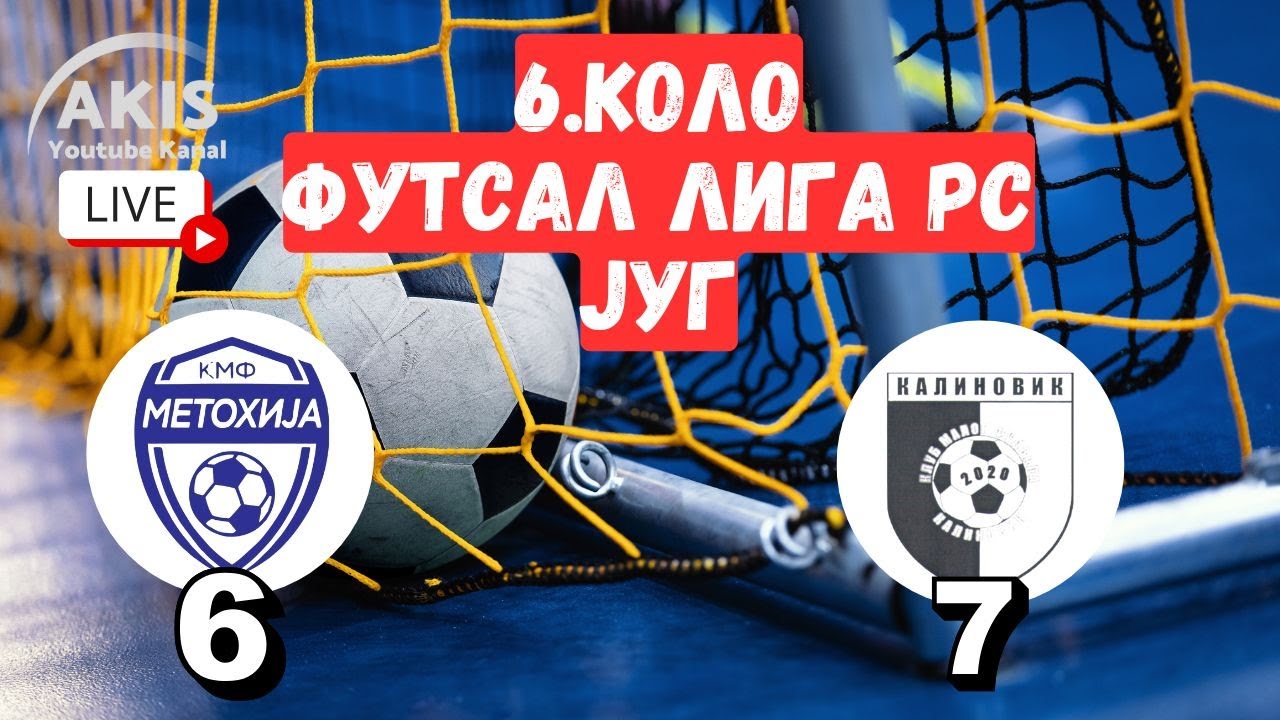 KMF METOHIJA vs KMF KALINOVIK - 23/11/2024 6.KOLO