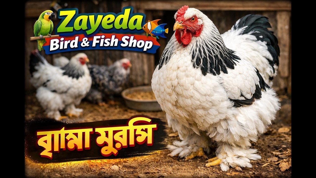 ব্রাহমা মুরগির বাচ্চা/Brahma chicken chick