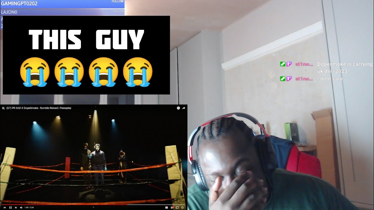 (67) PR SAD X DopeSmoke - Rumble Reload Reaction