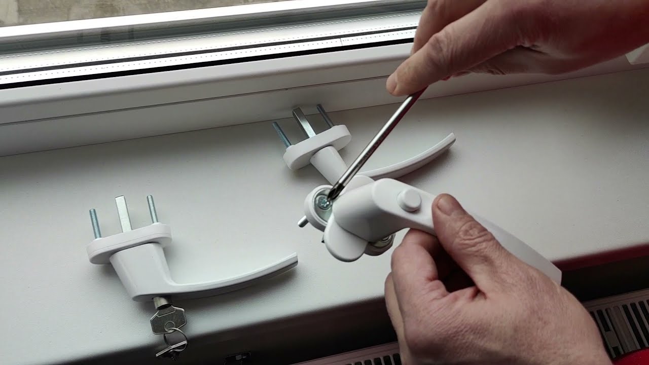 Kaip išsirinkti ir pakeisti plastikinio lango rankeną