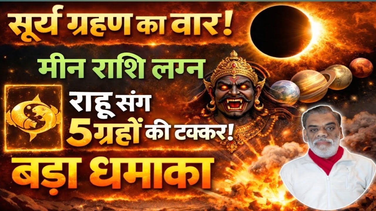 मीन लग्न पर ग्रहों का महा-संग्राम ⚡ राहु की चाल से बड़ा उलटफेर!