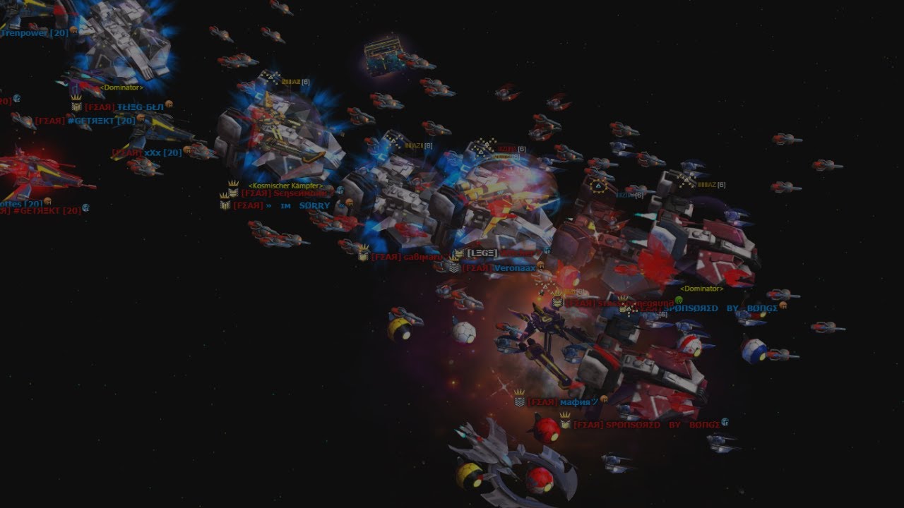 Darkorbit - 6vs9 Against Train Airlines #getrekt
