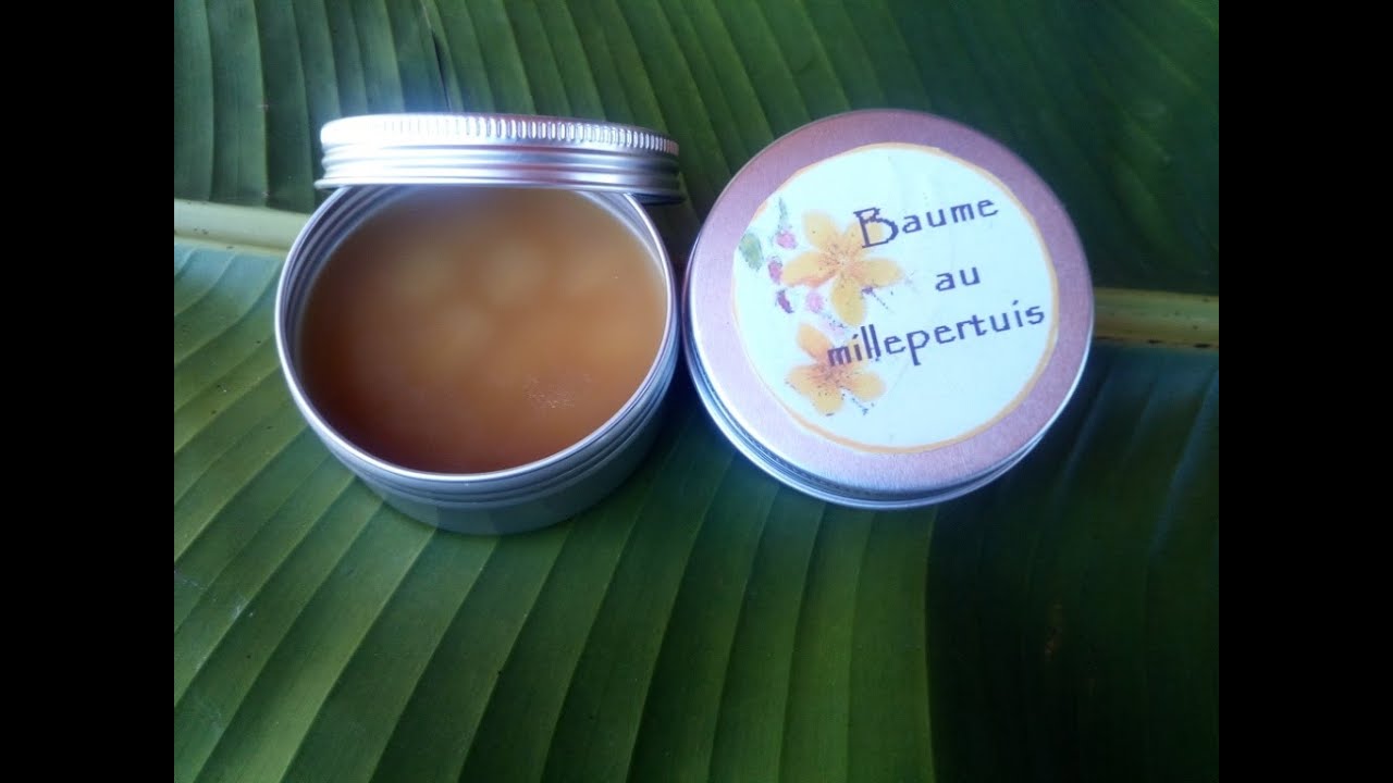 Le Millepertuis - fabrication d'un macérat huileux et d'un onguent