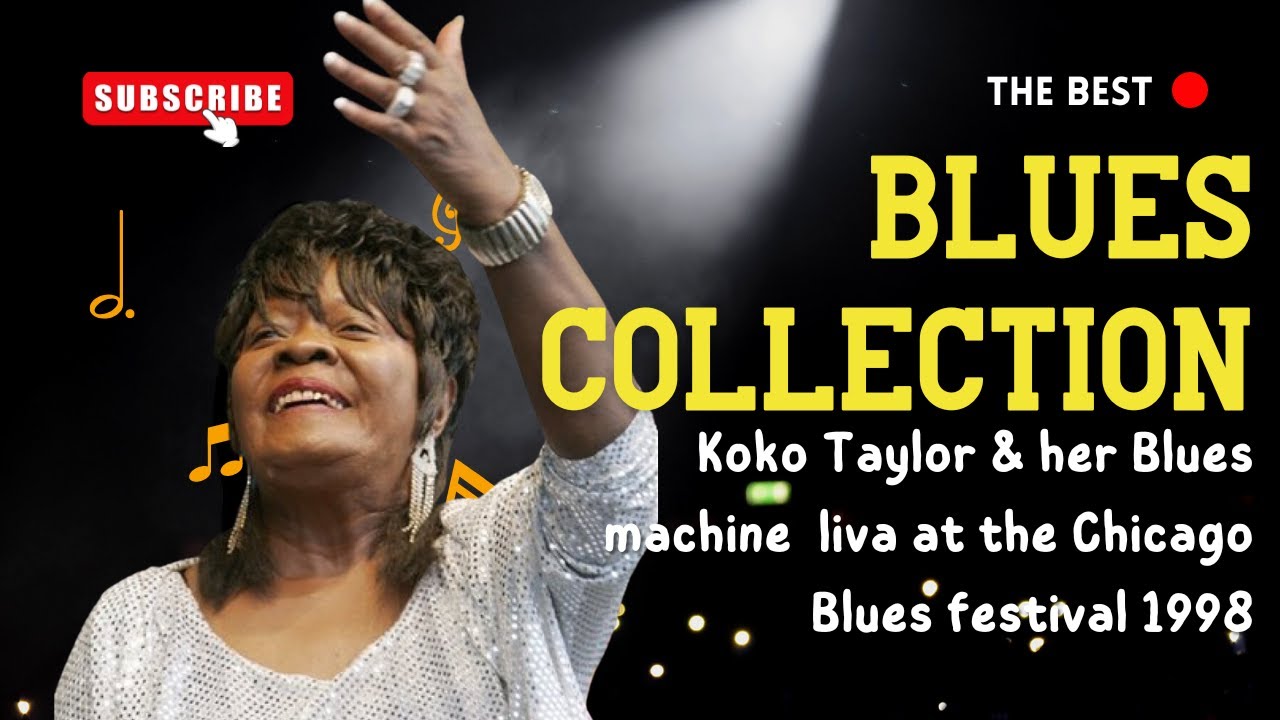 Blues collection Koko Taylor & Her Blues Machine Chicago Blues Festival 1988