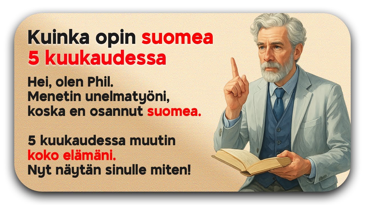 Opi suomea 5 kuukaudessa || Minun tarinani ja vinkkini 🔥 || Puhu sujuvasti nopeasti ✅