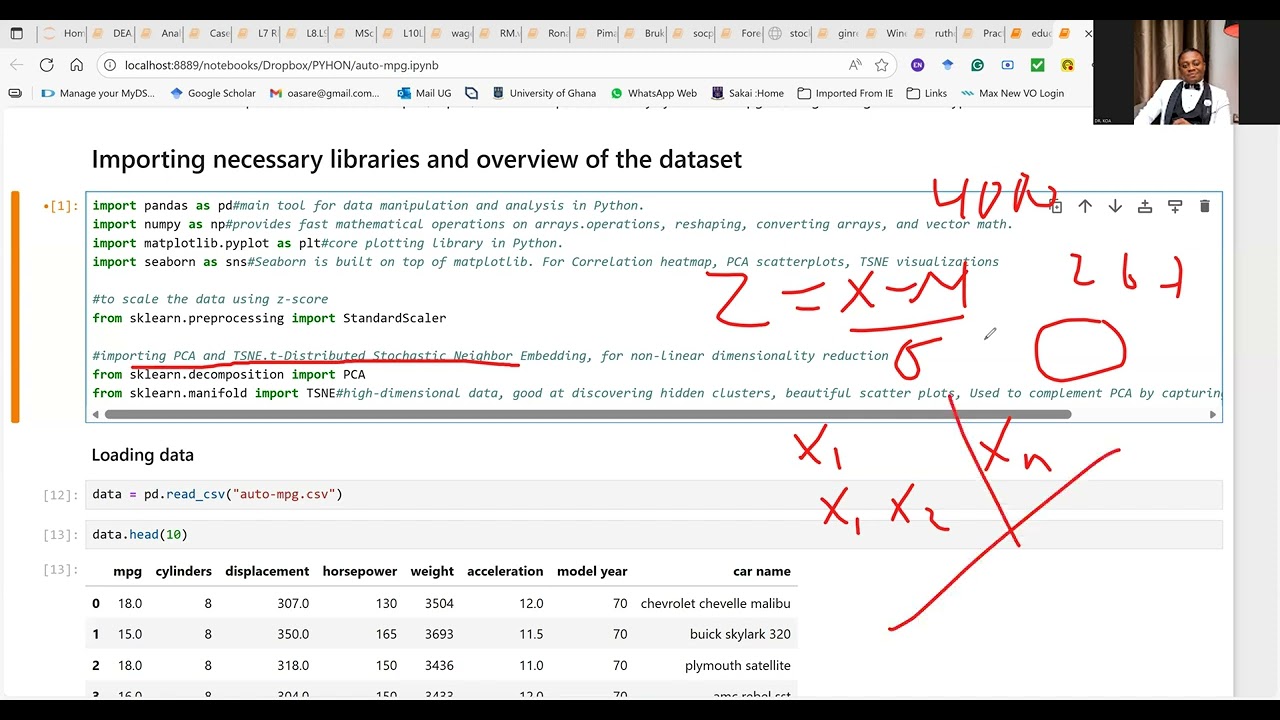 S8 Unsupervised Learning PCA applied