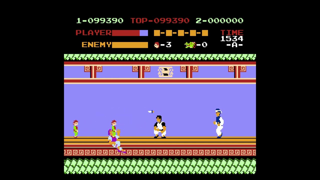 Spartan X Game Play | Old Games | Retro Games | NES