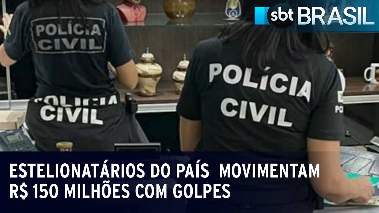 Quadrilha faz 50 mil vítimas com golpe que promete lucro rápido e fácil | SBT Brasil (20/09/23)