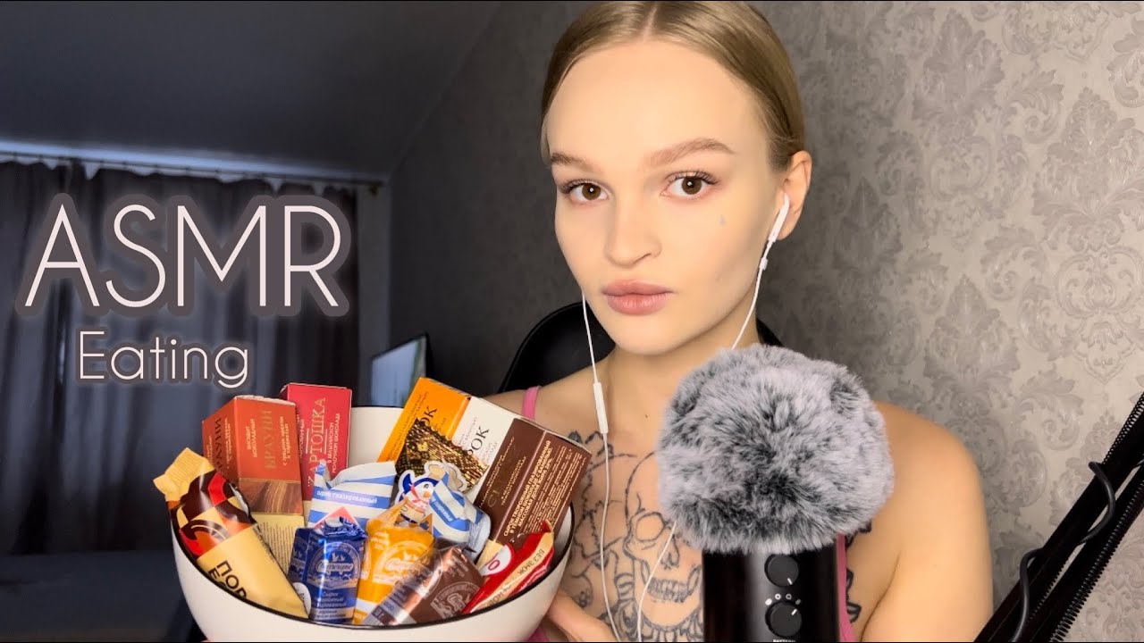 АСМР | Итинг сырков | Eating glazed curds | ASMR