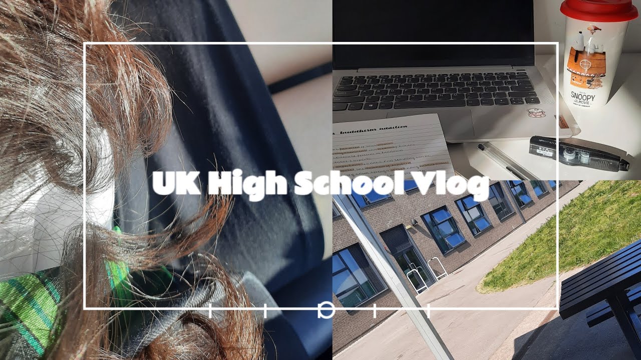 VLOG #1 ☁️ UK HIGH SCHOOL VLOG 英國高中生日常 ||模擬試後的輕鬆上課/不上體育🧸/代課/溫習📖/手工芋圓/一週生活/宵夜🧇🧋🍪