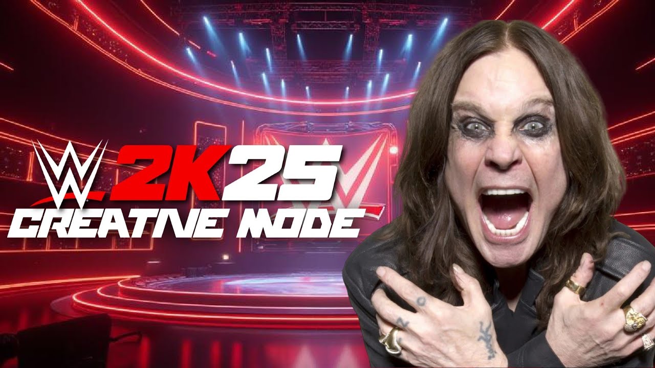 HOW TO MAKE (OZZY OZBOURNE) WWE 2K25