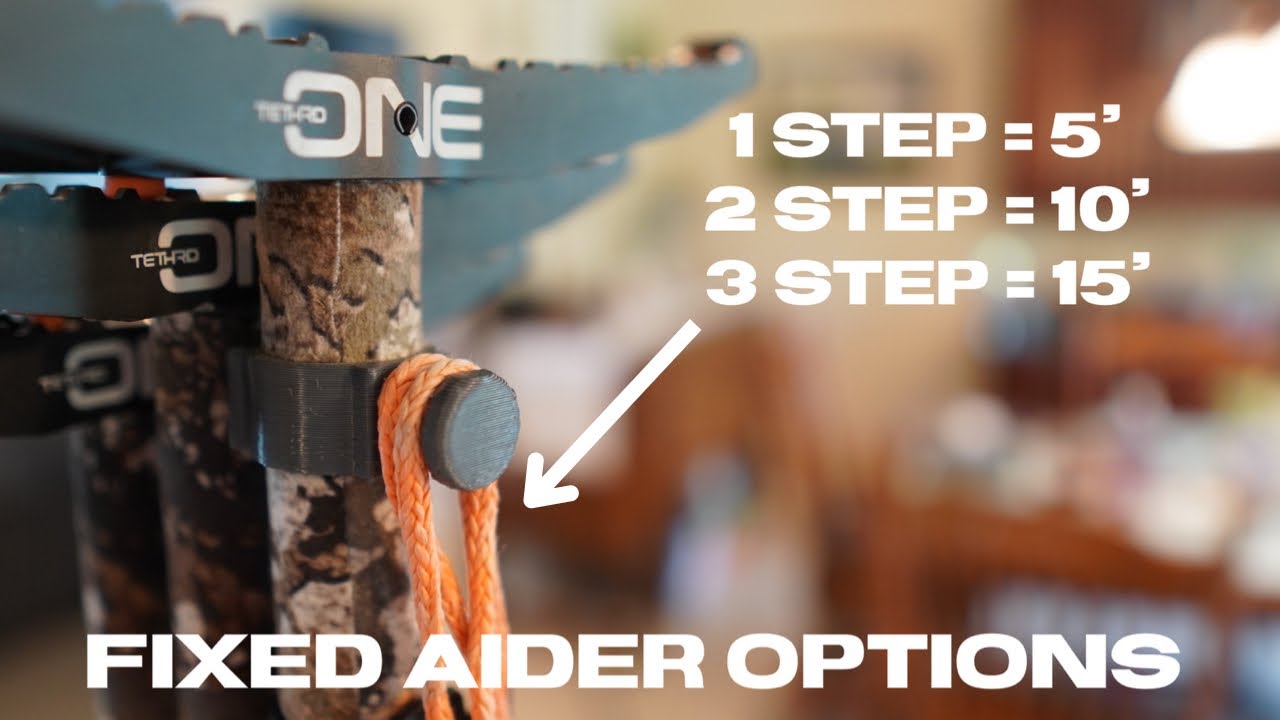 Tethrd One Sticks and The Amsteel Guy FIXED Double Step Aider Review