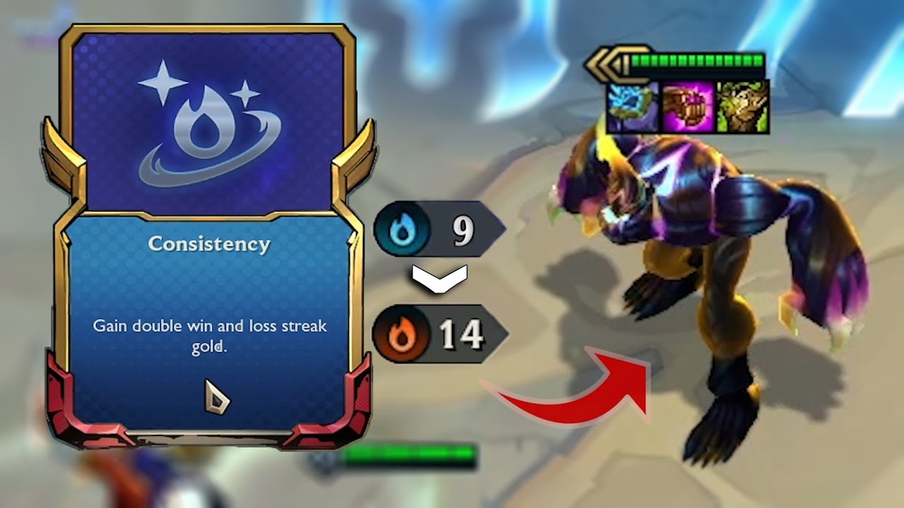 3 Star Zac ⭐⭐⭐ - Lose Streak 9 And Win Streak 14 with Consistency Augment
