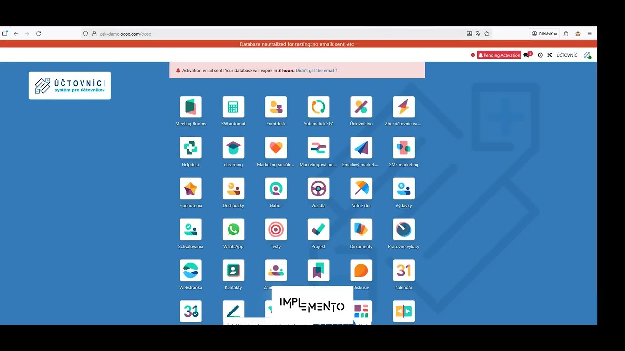 UPKZ- odoo system