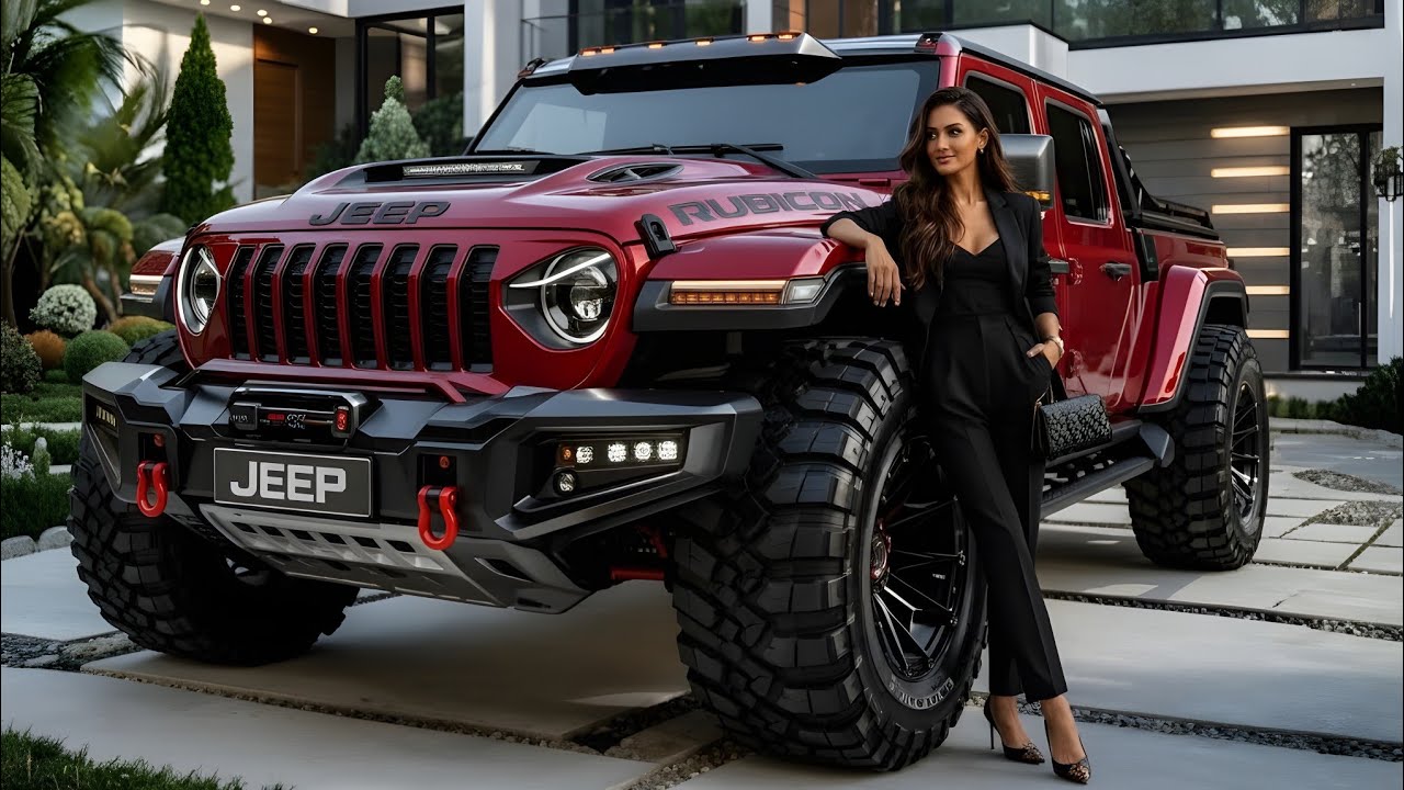 Pickup Jeep Wrangler Rubicon z 2026 roku jest NIESAMOWITY 😱 Pełne ujawnienie, kt&oacute;rego się nie spo...