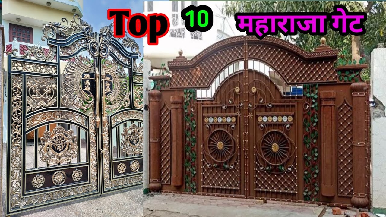 Maharaja Style Iron Gate | Full Making Video || Maharaja Gate Manufacturing Step by Step 🔥