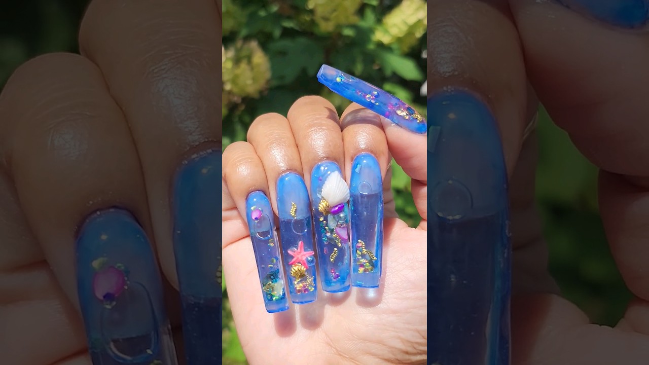 Aquarium Nails 💦💧💅🏾