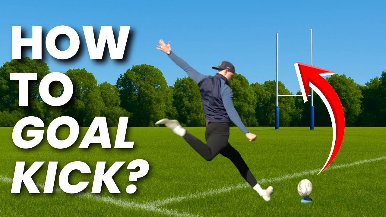 How to Goal kick in Rugby‼️ 🚨Gain SERIOUS distance and accuracy in your Goal Kicking! 🚨