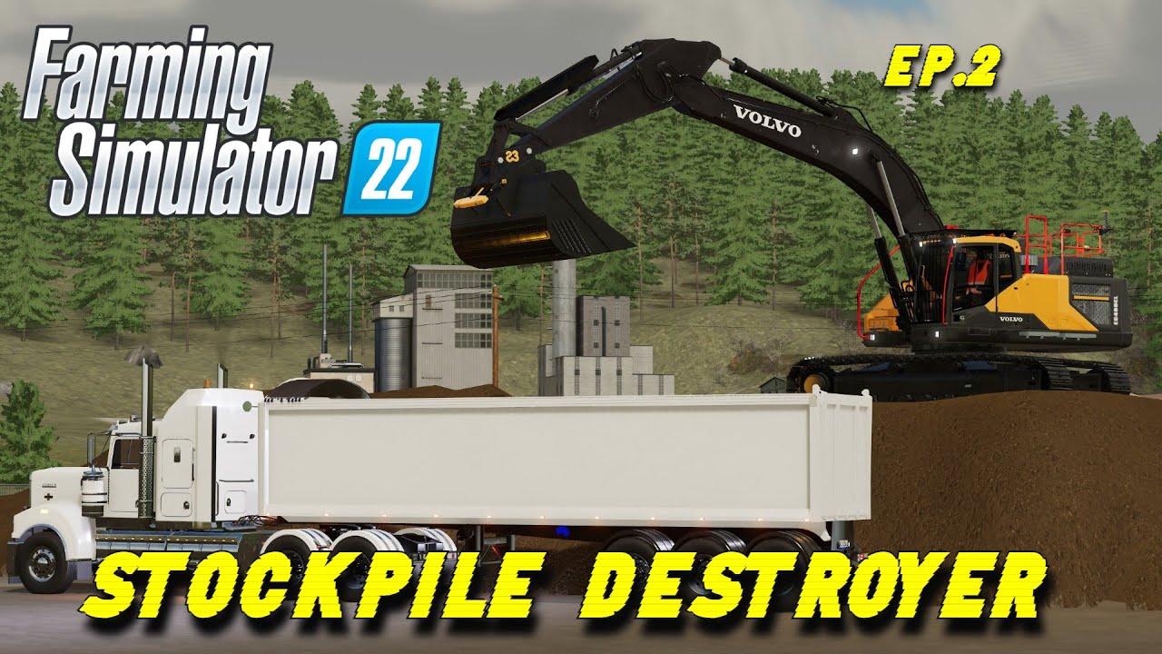 Farming Simulator 22 | Stockpile Timelapse | EP.2
