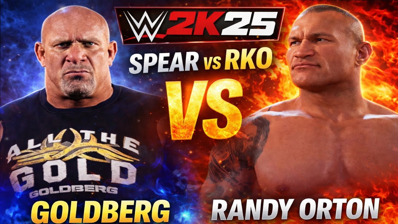 Goldberg vs Randy Orton 🔥 WHO WINS? | WWE 2K25 Extreme Match