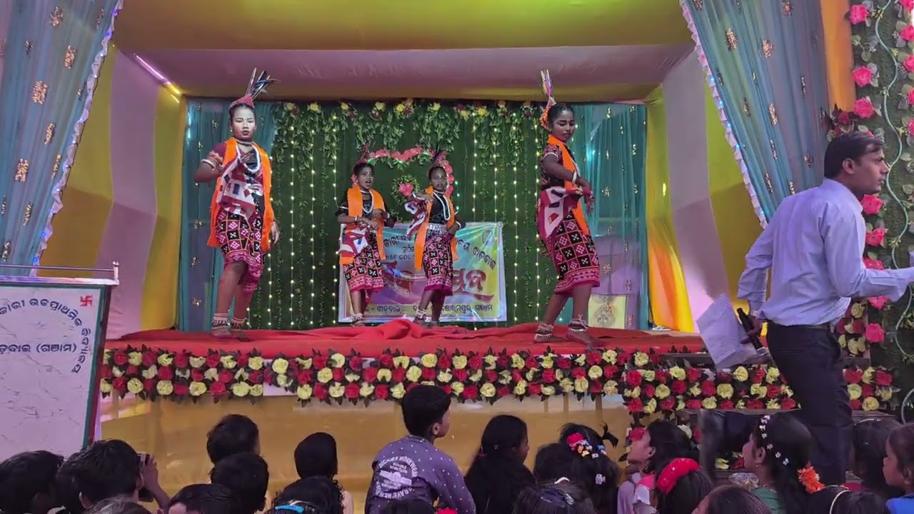 #Sambalpuraistadevi maa #samalei // dance performance//annualfunction 2026// jhadabai ups 