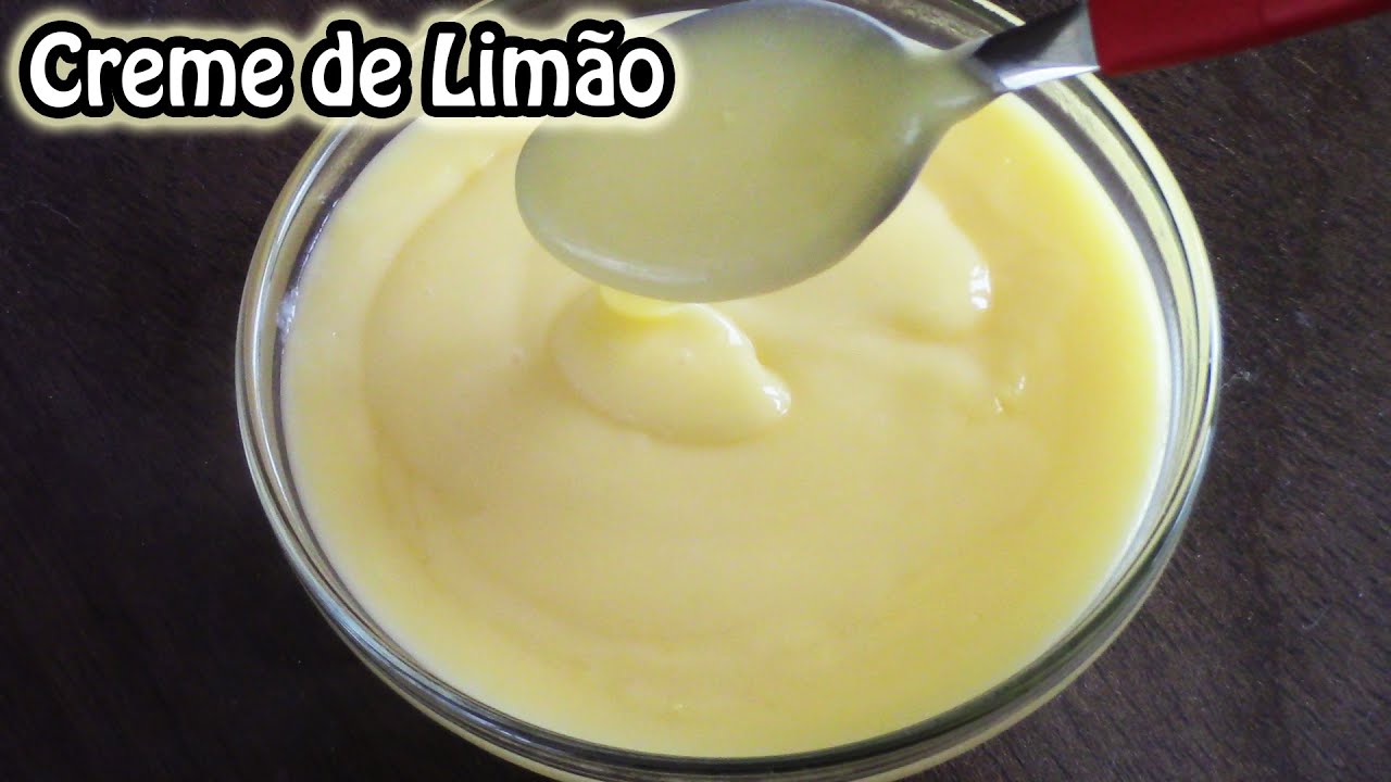 Receita de Creme de Limão Cremoso — O Toque Ideal para Bolos e Tortas