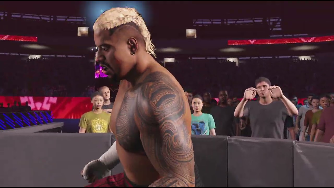 WWE 2K25 2022 Rewind Roman Reigns vs Solo Sikoa